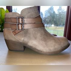 Taupe. Brand New Without Box. Jellypop Shoes, Bootie Boots, Ankle Boots, Women Shoes, Brand New, Boots, Women Shopping, Color