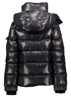 This quilted, down jacket is crafted from a densely woven nylon. It is lightweight, yet protective from wind and water, and filled with fine white duck down to achieve warmth and an ultra soft feel. The Glacier features a detachable zip-off hood, a zip-up neoprene insert, center front zip closure, cozy microfleece cuffs, and 2 lower microfleece lined zip pockets. White Ducks, Big Kid, Puffer Jacket, Zip Up, Flap Pocket, Big Kids, Toddler Boys, Shoe Collection, Boy's Clothing