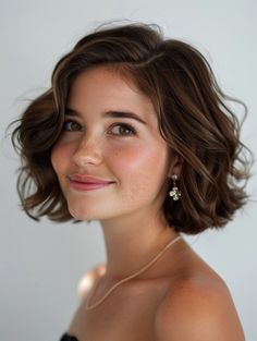 Dive into 20 exclusive prom hairstyles for short hair, offering styles from edgy to classic. Each hairstyle is designed to spotlight your features on your special night. Short Hairstyle Women Prom Updo, Hair Styles For Short Hair Bridesmaid, Boho Bridal Short Hair, Short Hair Occasion Styles, Old Hollywood Glamour Hair Short, Bob Wedding Hairstyles Bridesmaid, Wedding Hairstyles With Short Hair, Glam Bob Wedding Hair, Short Hairstyle Women Wedding Bridesmaid