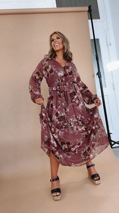 Our Midnight Enchantment Maxi Dress has long whimsical sleeves, stunning multi colored boho designs, lined skirt, and a flirty floucy hem. Style this piece with your favorite accessories and you are going to make an everlasting impression! Neckline: v- neckline with swoop detail Fabric: 97% polyester, 3% Lurex Details: Floucy hem, lined skirt, tiered skirt, boho floral pattern, and long whimsical sleeves 100% Polyester Fit: Oversized; maxi fit Model Specs: Karli is wearing the small in photos. ( Purple Chiffon Long Sleeve Maxi Dress, Long Sleeve Purple Chiffon Maxi Dress, Fall Bohemian Chiffon Maxi Dress, Bohemian Chiffon Maxi Dress For Fall, Purple Bohemian Maxi Dress For Fall, Bohemian Purple Maxi Dress For Fall, Long Sleeve Boho Dress With Floral Print For Fall, Flowy Long Sleeve Maxi Dress, Long Sleeve Boho Print Dress For Fall