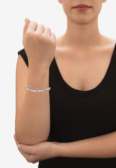 A beautiful way to wear your birth month stone, this gorgeous bolo slider bracelet features large round birthstones interspersed with sparkling white cubic Birth Month Stone, Birth Month Stones, Slider Bracelet, 10 March, Platinum Credit Card, Bolo Bracelet, Gift Card Number, Womens Scrubs, Woman Within