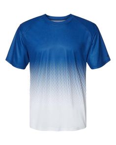 Hex 2.0 T-Shirt - ROYAL - 3XL | Badger Sport 4220 Hex 2.0 T-Shirt in Royal Blue Size 3XL | Polyester Blank Apparel, Sublime Shirt, Fabric Collars, Print Bodysuit, Jersey Design, Quarter Zip Pullover, Mens Activewear, Personal Blog, Sport T Shirt