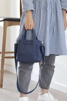 #blue #canvas #handbag #shoulderbag Everyday Handheld Canvas Bag With Zipper, Handheld Canvas Bag With Zipper Closure, Handheld Canvas Bag With Zipper For Everyday, On-the-go Phone Shoulder Bag With Pockets, Versatile Phone Bag With Pockets, On-the-go Shoulder Phone Bag With Pockets, Shoulder Phone Bag With Pockets For On-the-go, On-the-go Phone Bag With Pockets And Shoulder Strap, Everyday Handheld Phone Bag With Zipper Closure