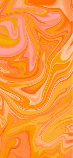 an orange and yellow background with swirls