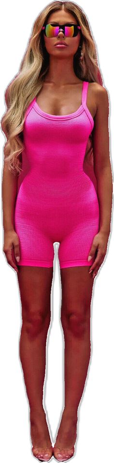 Pink High Stretch Athletic Shorts For Sports, High Stretch Pink Athletic Shorts For Sports, Pink Seamless Stretch Biker Shorts, Pink Athleisure Athletic Shorts For Summer, Pink Stretch Seamless Biker Shorts, Pink Activewear With Built-in Shorts For Yoga, Pink High-stretch Sports Shorts, Pink High Stretch Biker Shorts For Workout, High Stretch Pink Athleisure Shorts