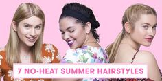 No hot tools required! Hairstyles No Heat, Heat Hairstyles, Everyday Curls, Night Hair, Wavy Hair Overnight, Curly Hair Overnight, Easy Hairdos, Makeup Hacks Beauty Secrets