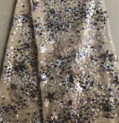 a dress with sequins on it