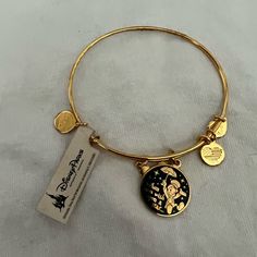 Jiminy Cricket Disney Alex And Ani Bracelet Nwt Adjustable Disney Style Bracelets, Wire Charm Bracelet, Silver Wrap Bracelet, Alex And Ani Bangles, Jiminy Cricket, Disney Bracelet, Key Bracelet, Beaded Bangles Bracelets, Bangle Bracelet Set