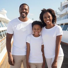 Featuring a wonderful family wearing white 3001 Bella Canvas T-shirts celebrating life ! This mockup template is perfect for anyone in the Print-On-Demand (POD) industry or looking for a simple and stylish lifestyle mockup. With this digital download, you'll have access to high-quality images that'll be sure to make your shop stand out! Don't wait, add these beautiful mockups to your collection today! Available colors: White Mockup Details: Brand: Bella Canvas 3001 Classic Fit Sport Heavy Blend T-Shirt ATTN: Although most colors should match the mockups on Printify and Printful, there may be a few that are slightly off. If you encounter any issues with the color you want to use, please send me a message and I will work with you to find a solution. Size: Large Digital Download: This is an i Family Shirt Mockup, White Crew Neck T-shirt For Family Outings, Family Matching Short Sleeve Tops, Family Matching Solid Color Short Sleeve Tops, Casual White Tops For Family Events, Family Matching Crew Neck T-shirt For Outings, White Short Sleeve T-shirt For Family Outings, White Crew Neck T-shirt For Family Reunion, Cotton Crew Neck T-shirt For Family Events