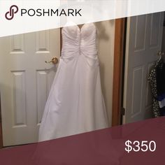 Formal/wedding dress Worn only once. No stains or tears. Small sheer train. Dresses Wedding Formal Dresses For Weddings, Formal Wedding, Wearing Dress, Dress Es, One Shoulder Wedding Dress, Wedding Dresses, Wedding Dress, Fashion Tips, Fashion Trends