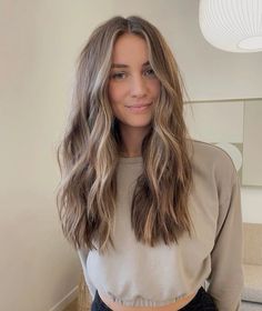 Light Brown Hair Low Maintenance, Brunette Hair With Face Framing Highlights, Dirty Blonde Ashy Hair, Soft Bronde Haircolor, Light Brown Hair With Deminsions, Fall Brunette Hair Color Balayage, Soft Brunette Hair, Teasy Lights Brunette, Sandy Brown Hair