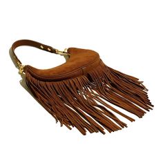 Elevate your look with our Hemi Tassel Fringed Suede Hobo Bag. Sumptuously crafted from high-quality suede, this sophisticated accessory features an enveloping shape complemented by graceful tassel and fringe detailing. Dressed up or down, it is the perfect addition to any ensemble. SIZE: W23cm x H13.5cm x D6cm / W9.1" x H5.3" x D2.36" Gender: WOMEN Item Type: Handbags & Shoulder Bags Main Material: Suede Lining Material: Polyester Shape: Half Moon Decoration: TASSEL Closure Type: Zipper Moon Decoration, Suede Hobo Bag, Womens Active Wear Outfits, Moon Decor, Suede Tassel, Fathers Day Sale, Heel Caps, Bridal Robes, Tassel Fringe