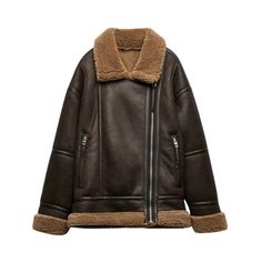 Fabric name: faux furMain fabric composition: artificial leather Loose Long Sleeve, Shearling Coat, Women Hoodies Sweatshirts, Artificial Leather, Short Sleeved Sweaters, Short Rompers, Faux Leather Jackets, Pocket Size, Wool Jacket