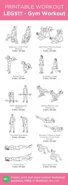 the printable workout guide for women