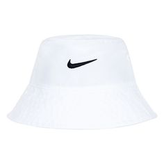 With a simple and sporty look, this kids' Nike UPF bucket hat will be adorable with any outfit. Click on this KIDS APPAREL & SHOES GUIDE to find the perfect fit and more! FEATURES One size fits most kids sized 4-7 UPF 40+ finish helps protect from the suns' UV rays 5-in. brim Built-in sweatband Gender neutralFABRIC & CARE Main body: polyester Built-in sweatband: cotton Hand wash Imported Color: White. Gender: male. Nike Sporty Adjustable Hat, Casual Adjustable Bucket Sun Hat, Casual Adjustable Fit Bucket Hat With Short Brim, Casual Bucket Hat With Adjustable Fit And Short Brim, Casual Cotton Bucket Hat With Adjustable Fit, White Adjustable Bucket Hat For Outdoor, Nike Casual Visor Hat, Casual Nike Visor Hat, White Casual Sun Hat For Outdoor