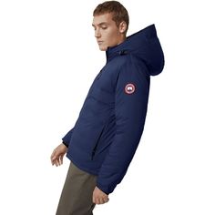 Canada Goose Mens, Hooded Jacket Men, Fall Hiking, Warm Down, Ripstop Fabric, Jackets Online, Canada Goose, Upper Body, Hooded Jacket