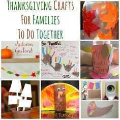 thanksgiving crafts for families to do together