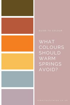 Wearing the 'right' colours can make you look healthier and younger without makeup. While the wrong colours can make you look dull and washed out. Yikes. Learn what colours Warm Springs should wear - and which ones to avoid #truespring #springcolorpalette #colourpalette Winter Spring Summer Fall Color Palette, Warm Spring Color Palette Clothes, Warm Spring Color Palette Outfits Style, Warm True Spring Color Palette, True Warm Color Palette, Golden Spring Color Palette, Warm Spring Color Palette Hair, True Spring Fall Outfits, Warm Spring Fall Outfits