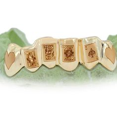 JDTK-ENG161406-1 6 Piece Engraved Grill - Johnny Dang & Co Silver Grillz, Diamond Grillz, Custom Grillz, Gold Grillz, Tooth Gem, Dope Jewelry, Black Rhodium, Body Jewellery, Moissanite Diamonds