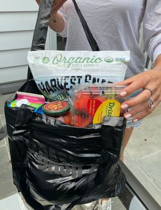 Why we love it: Fits all your essential groceries Perfect for non-food items as well- a CVS run, extra clothes Super lightweight Attaches to any bag Supple leather case Simply put, our foldable shopper tote is epic. It’s obviously great for the grocery store or farmers market, but also works well for any extra items you pick up throughout the day: a new outfit from the cute store you pass everyday on your walk home (it was bound to happen!), or a vitamin refill from CVS. At the end of the day it Casual Reusable Grocery Bags, Extra Clothes, Cute Store, Dash And Dot, Grocery Tote, Genuine Leather Totes, Shopper Tote, Me Clean, Food Items