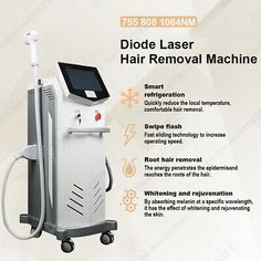 ad eBay - 1064/755/808nm Diode Laser Body Permanent Hair Removal Machine Skin Rejuvenation - Buy Now, click the link (eBay) Back Hair Removal, Lip Hair Removal, Blackhead Extraction, Diode Laser Hair Removal, Permanent Hair Removal, Laser Hair Removal Machine, Fat Burning Machine, Sweat Gland, Hair Removal Machine