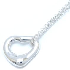 Used Tiffany&Co. Tiffany Heart Necklace 11mm Elsa Peretti Silver 925 292416 (Sku: Gzl14e29) === General === Brand : Tiffany === Design === Necklace Type : Necklace Gender : Women Material : Silver 925 === Size === Neck Circumference : 40.5 Cm / 15.94'' === Included Items === Accessories : None Accessories Notice : Before Purchasing, Please Refer To The Images Of The Accessories Included With The Item. === Condition === Condition : Used (Very Good) Ranking : Rank A Used - A Few Traces Of Usage, S Luxury Sterling Silver Open Heart Necklace, Luxury Sterling Silver Heart Charm Necklace, Luxury Sterling Silver Heart Pendant Necklace, Luxury Sterling Silver Heart Necklace For Formal Occasions, Elegant Sterling Silver Heart Necklace With Polished Finish, Luxury Open Heart Necklace With Polished Finish, Elegant Sterling Silver Hallmarked Heart Necklace, Luxury Silver Open Heart Necklace, Luxury Silver Heart Necklace For Formal Occasions