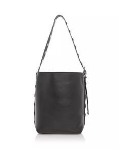 Madewell Essential Leather Bucket Bag | Bloomingdale's Leather Clutch With Removable Pouch For Errands, Bucket Bag With Snap Closure For Errands, Leather Shoulder Bag Clutch For Errands, Formal Leather Bucket Bag With Snap Closure, Black Bucket Bag With Palladium Hardware For Everyday, Formal Bucket Shoulder Bag With Snap Closure, Formal Shoulder Bucket Bag With Snap Closure, Elegant Shoulder Bag With Gunmetal Hardware For Errands, Rectangular Bucket Bag With Palladium Hardware For Daily Use