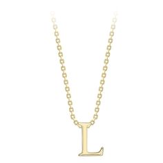 9ct Yellow Gold Initial L Necklace L Initial Necklace, Gold Letter Pendants, L Necklace, L Initial, Initial L, Dream Wedding Ring, Gold Letter, Gold Initial, Letter Pendants