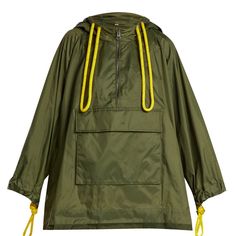 Burberry Slindon Hooded Rain Jacket In Green Size Small New With Tags Oversized Fit, Can Fit Up To A Large Spring Yellow Outerwear With Drawstring Hood, Yellow Spring Outerwear With Detachable Hood, Spring Yellow Outerwear With Detachable Hood, Yellow Oversized Hooded Outerwear, Sporty Yellow Outerwear With Double-lined Hood, Yellow Hooded Parka With Pockets, Yellow Windbreaker With Detachable Hood For Fall, Yellow Hooded Jacket With Drawstring For Outdoor, Yellow Hooded Casual Parka