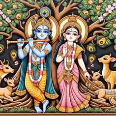 God Photos, Hindu God, Radhe Krishna, Gods And Goddesses, Krishna