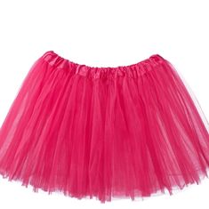 Brand New In Package Color: Hot Pink Size: One Size Fits All Accessorize Your Look With Our Pink Tutu! This Pink Ballerina Tutu Features Soft Tulle Fabric And An Elastic Waistline That Stretches For A Comfortable Fit. Wear It With A Fun Masquerade Costume Or For A Flirty Way To Cheer On Your Team Or School. Pink Tutu Product Details: 11in Long100% Polyesterone Size Fits Up To Women's Size 8 (28 1/2in Waist, 39in Hip)Hand Wash Cold, Line Dry Tutu For Women, Adult Tutu Skirt, Doll Tutu, Tutu Women, Zara Midi Skirt, Princess Halloween Costume, Ruched Midi Skirt, Ballerina Tutu, Midi Skirt Pattern