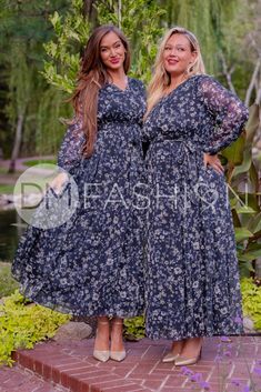 The RESTOCK you have been waiting 2 years for is here! Extended sizes up to 4XL Our Chanel will be your new favorite maxi! This maxi has everything a woman could want! A flattering fit, with an elastic waist for bump friendly mamas, as well as a V- neckline with a snap closure for nursing friendly access. A gathered yoke front and back and sheer long sleeves with a cap insert. The details in this exclusive print are stunning. A floral design with gold foil stripes makes this maxi a statement pie Chanel Winter, Postpartum Tummy, Winter Floral, Flowy Design, Nursing Friendly, Striped Maxi, Gold Stripes, Neck Wrap, Sheer Sleeves