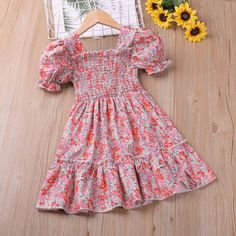 https://akidstar.com #kids #baby #childrens #clothes #clothing #wholesale #wholesalemarket #kids clothes #kid fashion #buy #wholesale kids clothing #wholesale baby clothing #wholesale childrens clothing Knee Length Floral Dress, Children Dress, Vestidos Color Rosa, Girls Floral Dress, Summer Outfits Kids, Cheap Dresses Online, Girls Christmas Dresses, Polka Dress, Floral Short