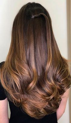 54 Beautiful Ways To Rock Brown Hair This Season : Delicate, light and subtle Under Hair Color, Brunette Tones, Hair Color For Morena, Dream Hairstyles, Omlet Recipes, Brown Hair Color Shades, Hair Color Caramel, Silky Smooth Hair, Brunette Balayage