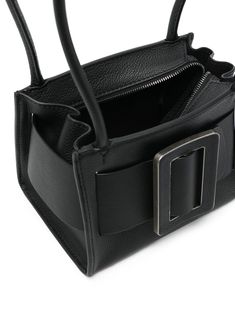 Bobby buckled tote from BOYY featuring black, calf leather, decorative buckle detailing, belted waist, two long top handles and top zip fastening.Width 7,09 in / 18 cm Height 5,12 in / 13 cm Depth 4,72 in / 12 cm Handle 9,84 in / 25 cm Boyy Bag, Soft Leather Handbags, Messenger Bag Backpack, Latest Fashion Design, Leather Handbags Women, Crossbody Tote Bag, Moon Boots, Black Leather Handbags, Crossbody Tote