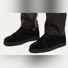 Worn Once Or Twice. Look Brand New. Louboutin Men, Christian Louboutin Men, Louboutin Shoes, Christian Louboutin Shoes, Mens Shoes Sneakers, Top Sneakers, Christian Louboutin, Men's Shoes, Shoes Sneakers