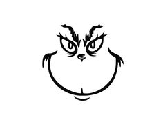 a black and white image of an angry cat's face with big, sharp eyes