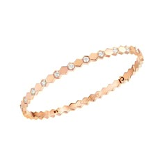 Bee My Love bracelet Pink Gold - 083433 - Chaumet Bee My Love Bracelet, Chaumet Bracelet, Rose Gold Bracelet Set, Rose Gold Diamond Bracelet, Pink Gold Bracelet, Jewelry Wishlist, The Bling Ring, French Jewelry, Small Bracelets