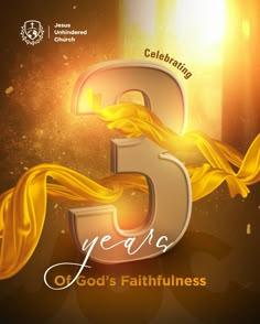 3rd Year Anniversary Design for Jesus Unhindered Church Anniversary Pubmat, Church Anniversary Poster, Announcement Pubmat, Church Anniversary Flyer Design, Anniversary Flyer Design, Church Anniversary Ideas, Countdown Poster, 3rd Year Anniversary, Church Media Graphics