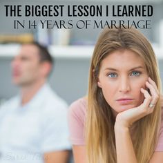 Being married for 14 years, you could say I've learned a thing or two, but this is, by far, the most important thing I could ever teach you. Wanna have a great marriage? You will absolutely need to learn this one thing! Sarah Titus, Marriage Is, Marriage Relationship, Marriage Life, Low Self Esteem, Marriage And Family