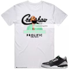 Shirt To Match Air Jordan Green Glow | eBay Casual Glow In The Dark Tops For Streetwear, Green Casual Shirt For Streetwear, Casual Green Shirt For Streetwear, Casual Cotton Glow In The Dark Tops, Casual Cotton Top With Glow In The Dark Details, Casual Black Glow In The Dark Top, Casual Glow In The Dark Crew Neck T-shirt, Casual Glow In The Dark Short Sleeve T-shirt, Sporty Streetwear Shirt For Spring