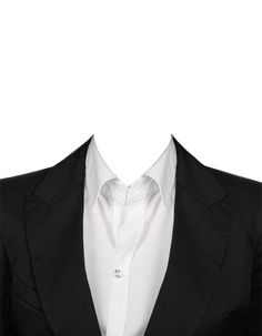 a man wearing a black suit and white shirt