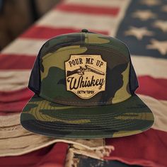 Elevate your outdoor style with the Pour Me Up Double Shot of Whiskey Get'n Tipsy Flat Bill Snapback by KORKIT Company featuring a precision-engraved cork patch, breathable lightweight mesh, and 7 Panel Construction. Front: 100% Cotton Back: 100% Polyester Mesh 7 Panel Structured 8 Rows Stitching on Visor Plastic Adjustable Snap Size: OSFM - Adult (58cm/22.8") Crown Height - Mid Profile: 8.6 cm / 3.4" Adjustable Trucker Hat Made In Usa For Outdoor, Adjustable Outdoor Trucker Hat Made In Usa, Outdoor Snapback Hat With Flat Bill Made In Usa, Outdoor Six-panel Trucker Hat With Leather Patch, Country Style Outdoor Trucker Hat With Flat Brim, Flat Bill Hats Made In Usa For Outdoor, Outdoor Flat Bill Hats Made In Usa, Made In Usa Trucker Baseball Cap For Outdoor, Outdoor Snapback Trucker Hat Made In Usa