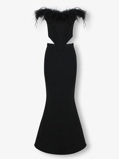 Introducing the monaco dress, cut from high-quality bandage fabric. Featuring a sleeveless, backless design and exquisite feather accents, sculpting and shaping your figure for an alluring hourglass look. Monaco Dress, Corset Gown, Velvet Gown, High Hips, Tulle Gown, Backless Design, Stretch Satin, Sequin Dress, Monaco