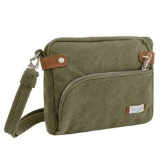 Travelon RFID Anti-Theft Crossbody - Deep Sage