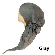 Light Weight Elastic back for easy-on, easy-off style.  Women's one size fits most  100% Cotton Machine Wash Cold Made in the USA Casual Headwrap One Size Fits Most, Lightweight Casual Summer Headwrap, Casual Headwrap For Summer, Casual Adjustable Solid Color Bandana, Casual Cotton Headscarf One Size, Casual Cotton Headscarf, Casual Adjustable Solid Bandana, Adjustable Solid Casual Bandana, Casual Cotton One-size Headscarf