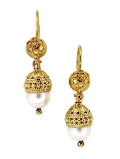 Victorian Pearl Drop Dangle Earrings in 15 Karat Gold Elegant Yellow Gold Earrings With Historical Design, 22k Yellow Gold Pearl Drop Earrings, Elegant 22k Yellow Gold Pearl Earrings, Ornate Yellow Gold Pearl Drop Jewelry, Traditional Pierced Pearl Earrings For Formal Occasions, Elegant 22k Gold Bridal Earrings For Ceremonial Use, Elegant 22k Gold Bridal Earrings For Ceremonial Occasions, Elegant White Bridal Earrings For Ceremonial Use, Elegant White Bridal Earrings For Ceremonial Occasion