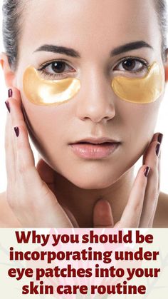 Under eye hydrogel patches are an excellent way to boost hydration for the delicate skin around your eyes; they fight wrinkles, dark circles and puffiness. Regular Skin Care Routine, Eye Skin Care, Get Rid Of Warts, Japanese Skincare, Best Skin Care Routine, Eye Patches, Healthy Glowing Skin, Gold Eyes