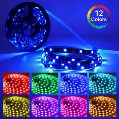 led strip light with various colors