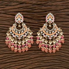 Gorgeous Pastels Jhumkas with pearl. Each piece is handcrafted . All the raw material used in this product is of high quality and is handcrafted with love. Height = 100 mm || Width = 70 mm Trendy Design Indowestern Earring 100% Satisfaction Guarantee: Long Lasting Plating, High-Quality Stones. Gifting: This pair of earrings come in a beautiful gift pack , making it an ideal gift for birthday, wedding anniversary or wedding gift. Occasion: Perfect choice for any Indian occasion. Care: It is advis Pakistani Earrings, Mint Earrings, Jewelry Pakistani, Earrings Chandelier, Earrings Indian, Bollywood Jewelry, Statement Choker Necklace, Assembly Line, Pakistani Jewelry